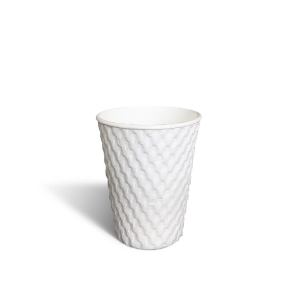 12oz XL Diamond Wrap Paper Cup